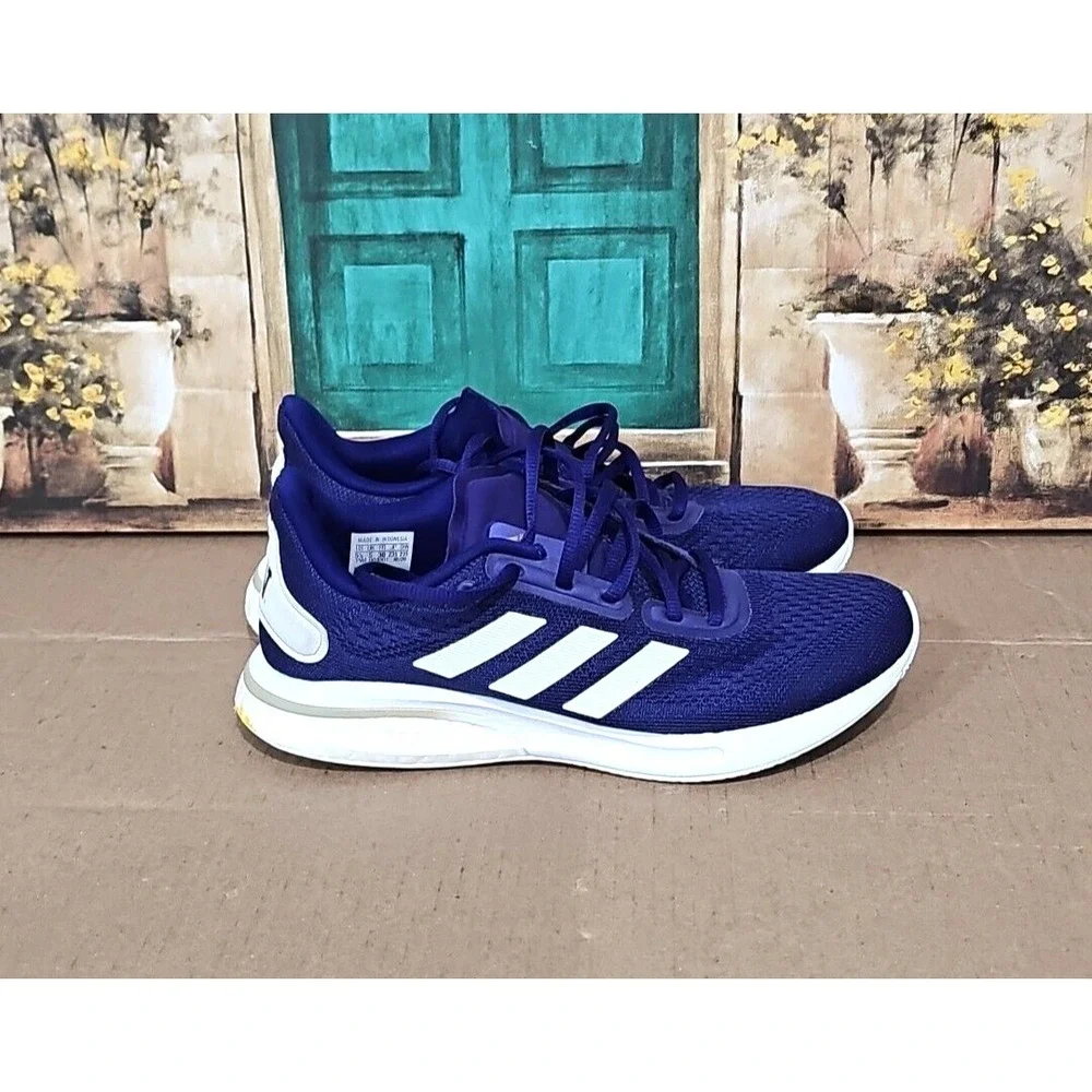 Adidas Supernova‎ Washington Huskies Mens 5.5 Purple White Running Shoes H01292